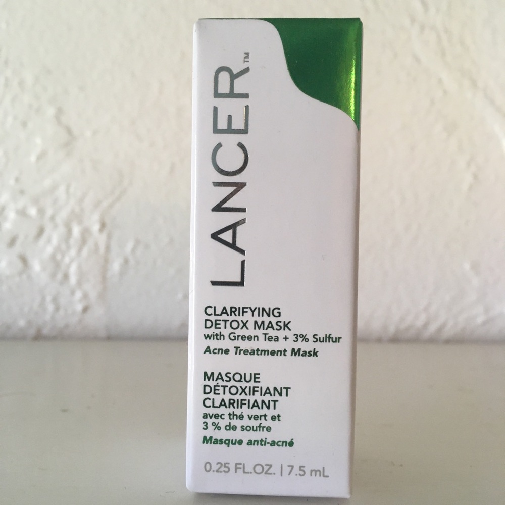 $5 • Lancer • Clarifying Detox Mask Acne • New